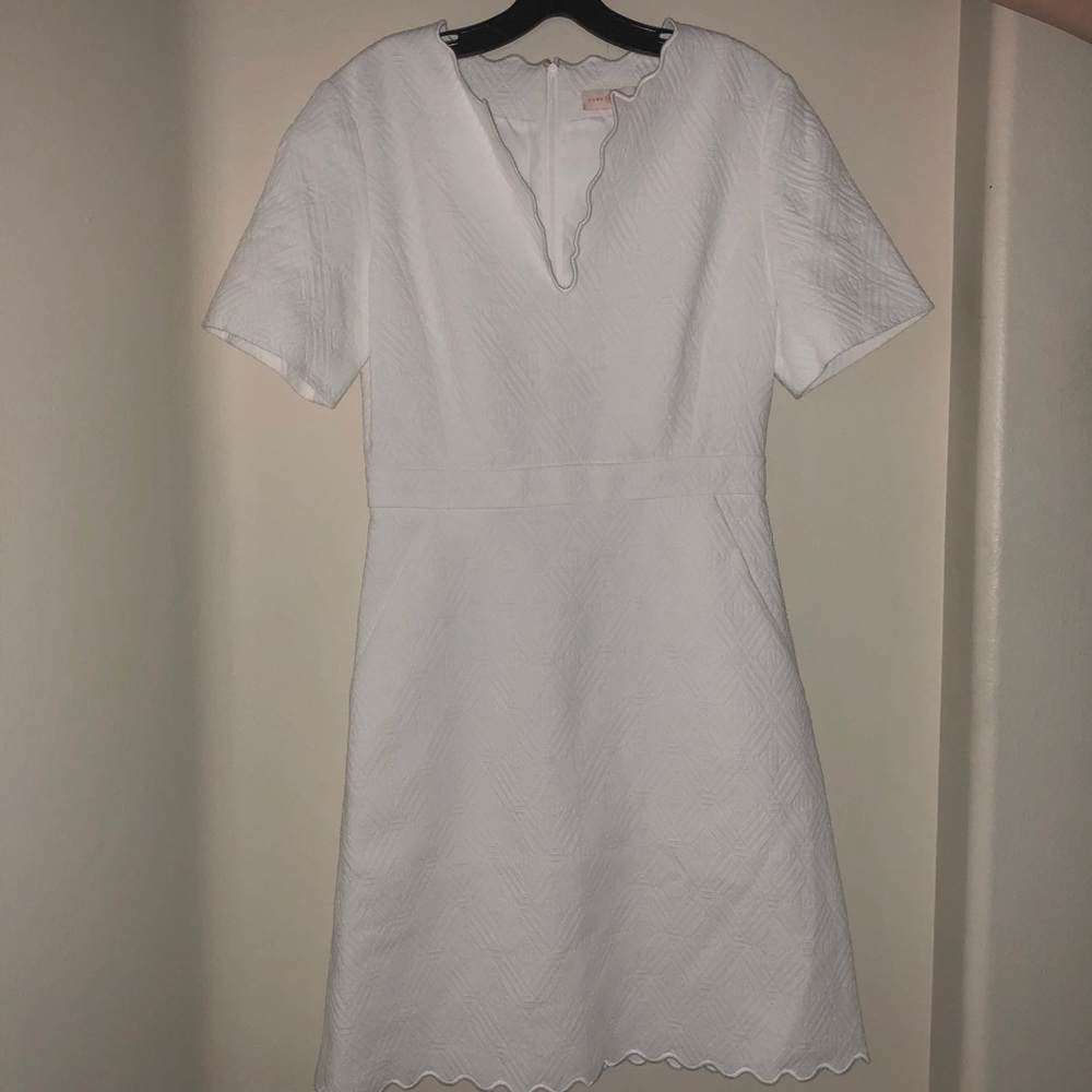 nwt tory burch white bailey dress